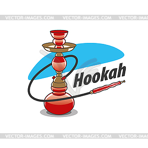 Logo hookah - vector clip art