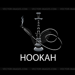 Logo hookah - vector EPS clipart