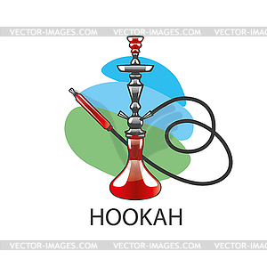 Logo hookah - vector image