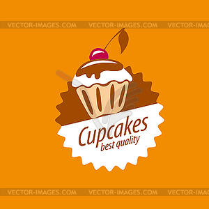 Logo cake - vector clipart / vector image