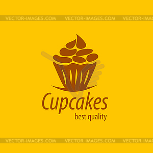 Логотип торт - векторизованное изображение