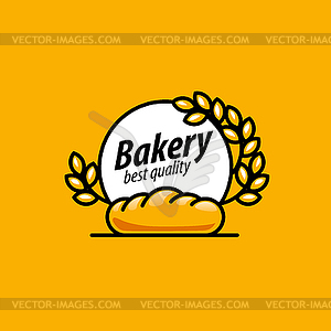 Logo bread - vector clipart