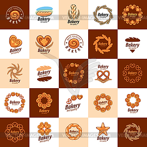 Logo bread - vector image