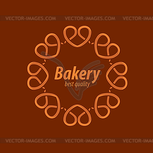 Logo bread - vector clipart