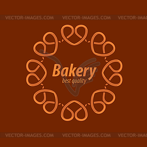 Logo bread - vector clipart