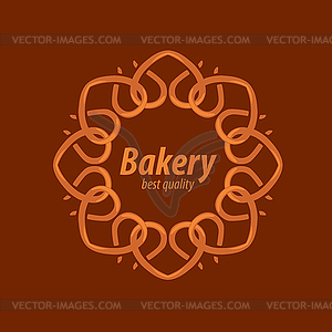 Logo bread - vector clipart