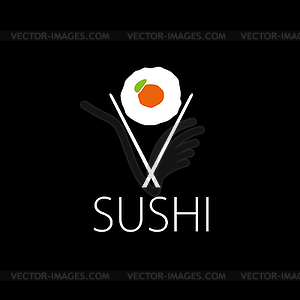 Sushi logo - vector image