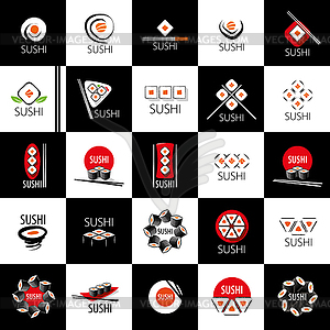 Sushi logo - vector image