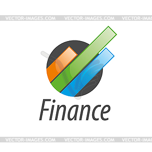 Логотип Финансы - цветной векторный клипарт