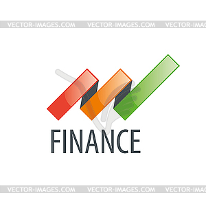 Logo Finance - royalty-free vector clipart