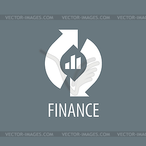 Logo Finance - vector clip art