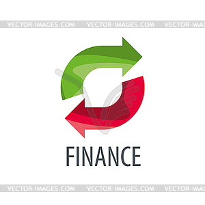 Логотип Финансы - векторный клипарт EPS