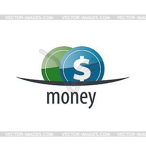 Логотип деньги - векторный клипарт EPS