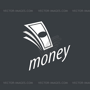 Логотип деньги - векторное изображение клипарта