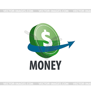 Логотип деньги - клипарт Royalty-Free