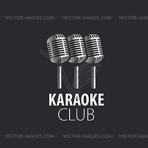 Logo karaoke - vector clip art