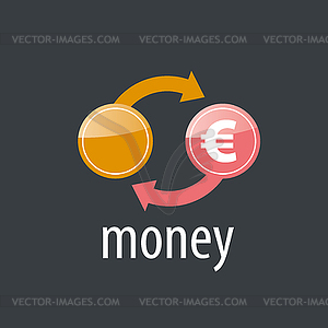 Logo money - vector image