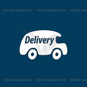 Logo trucking - vector clipart