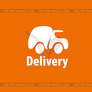 Logo trucking - vector image