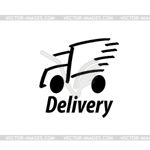 Logo trucking - vector clipart