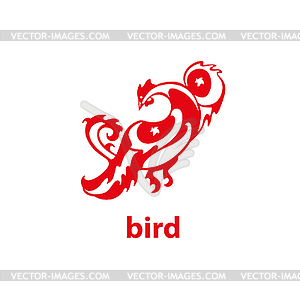 Bird logo - vector image