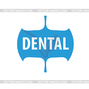 Logo dental - vector image