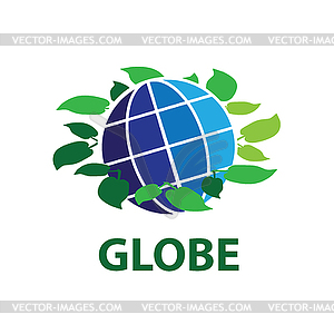 Logo globe - vector image