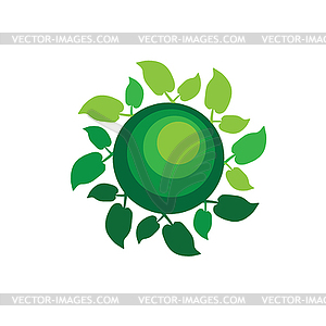 Logo globe - vector clip art