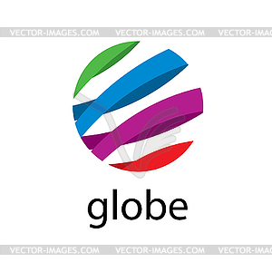 Logo globe - vector clipart