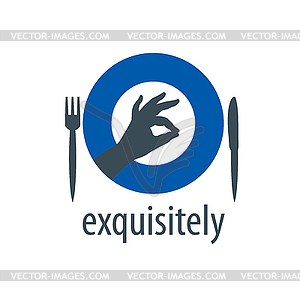 Logo hand - vector clipart