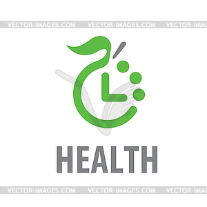 Logo health - vector clipart