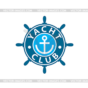 Логотип яхты - клипарт
