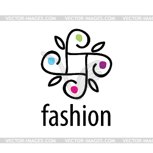 Логотип моды - стоковый векторный клипарт