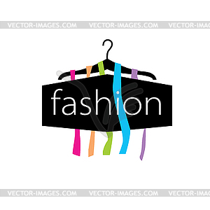 Logo fashion - vector clipart