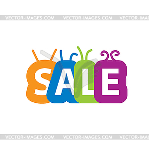 Logo sale - vector clipart