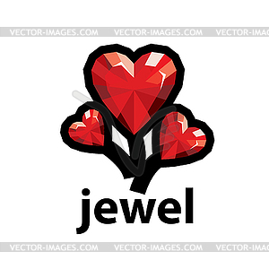 Logo jewel - vector clipart