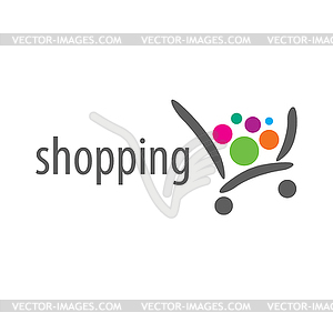 Logo shop - vector image
