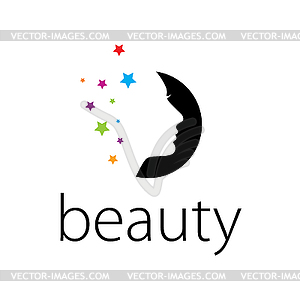 Logo beauty - vector clipart