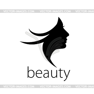 Logo beauty - vector image