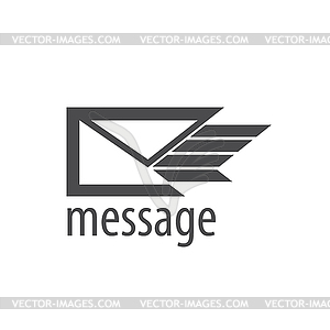 Логотип почты - иллюстрация в векторном формате