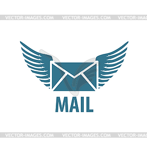 Logo mail - vector clip art