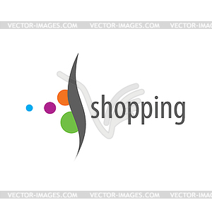 Logo shop - vector clip art