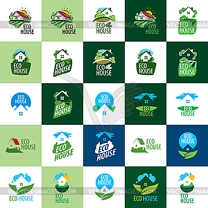 Logo house - vector clip art