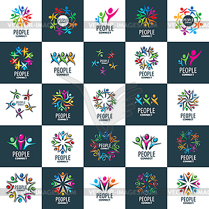 Logo people - vector clipart