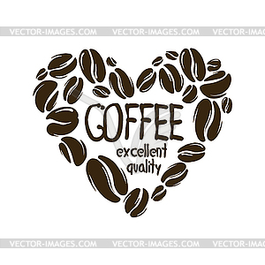 coffee clipart black and white heart