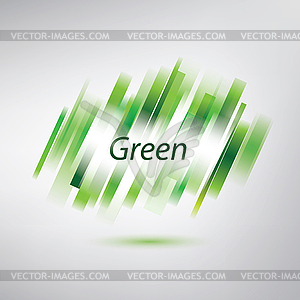 Абстрактный зеленый фон, прямые - векторный клипарт EPS