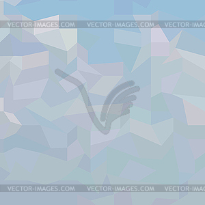 Blue Haze Abstract Low Polygon Background - vector clipart