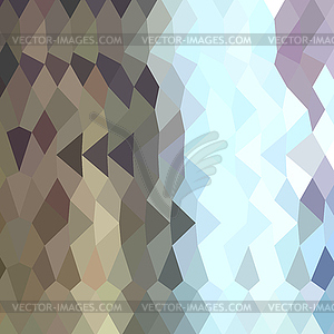 Taupe Abstract Low Polygon Background - vector clipart