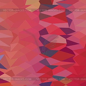 Carmine Pink Abstract Low Polygon Background - vector clipart