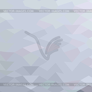 Grey Abstract Low Polygon Background - vector clipart